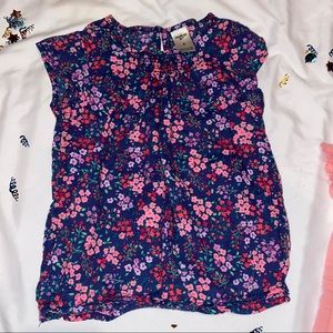 Girls sz 4 floral top